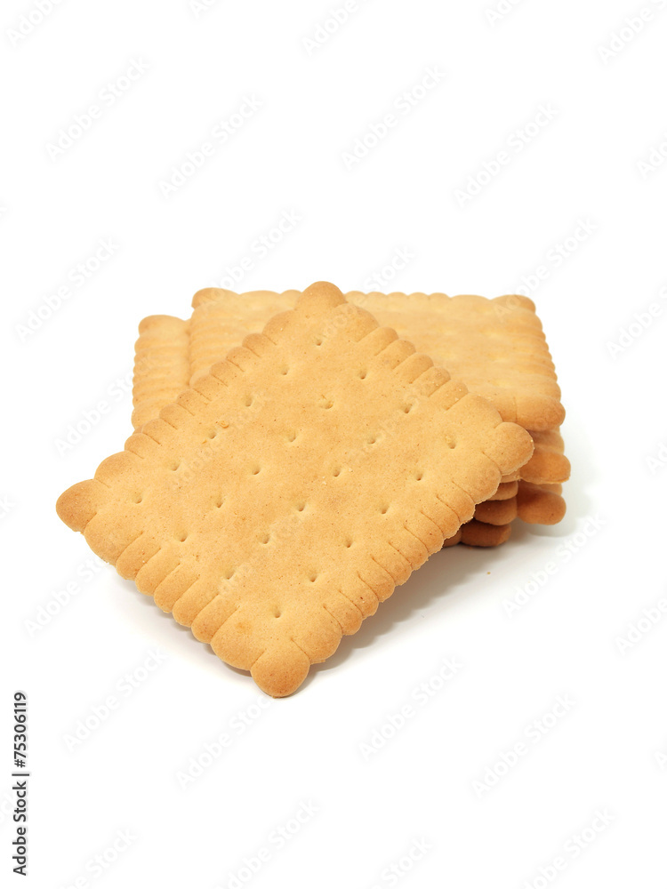 Tasty Biscuitts isolated Tasty Biscuitts isolated