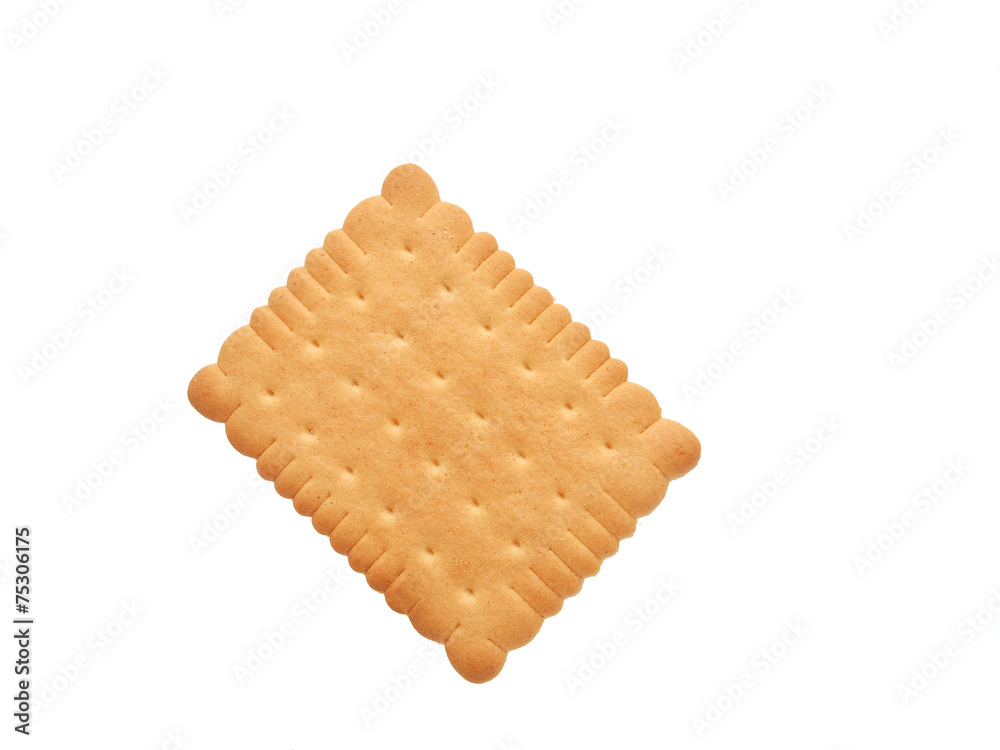 Tasty biscuits isolated Tasty biscuits isolated