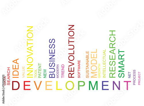 Development barcode background
