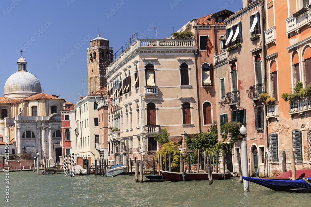 Venedig - Canale Grande mit Blick auf den Dom