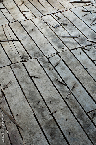 wooden boards floor