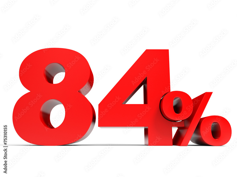 Red eighty four percent off. Discount 84%. Red eighty four percent off. Discount 84%.