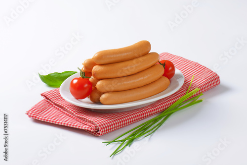 Photography Mini Vienna sausages