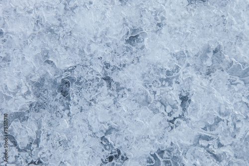 Blue ice background