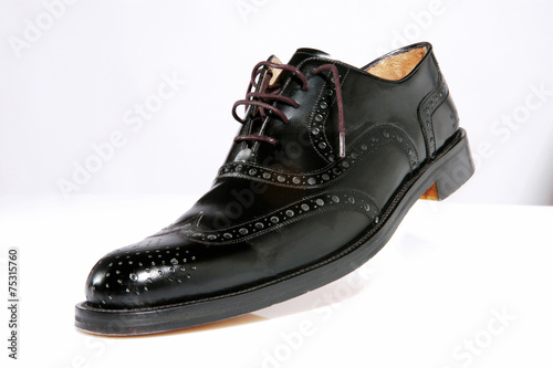 boots, black, classic, cleaning, leather, paste, polish, set © jurewicz
