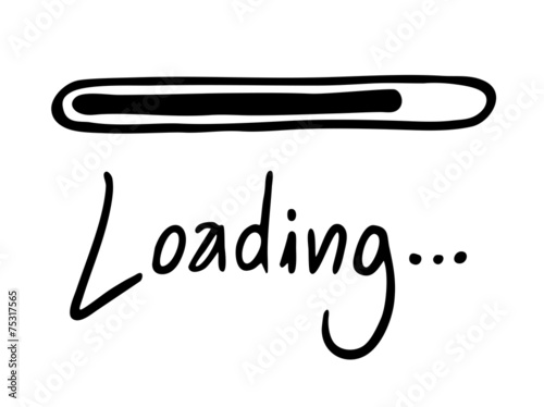 Loading message