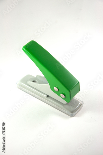 The Puncher isolate on white background