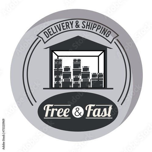 Delivery design,vector illustration.
