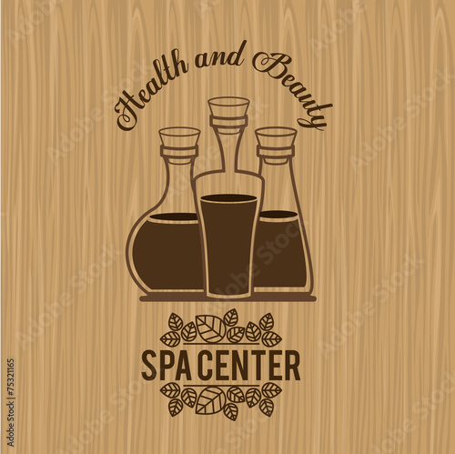 Spa design,vector illustration.