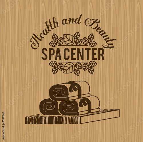 Spa design,vector illustration.