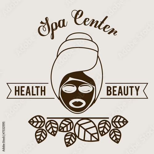 Spa design,vector illustration.