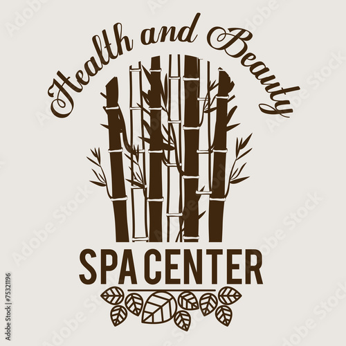 Spa design,vector illustration.