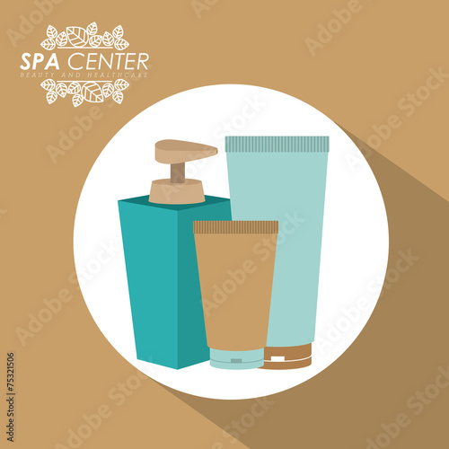 Spa design, vector illustration.