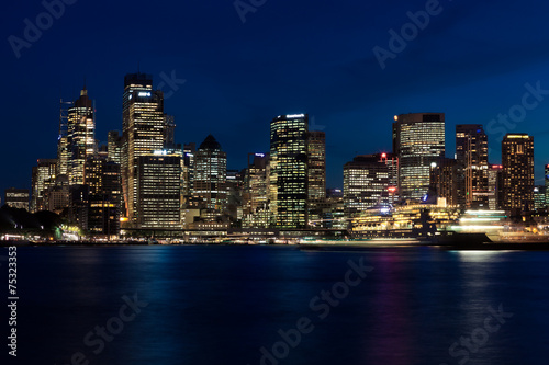 Sydney Skyline by Night © 4th Life Photography