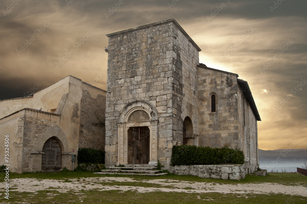 St. Peter church at Alba Fucens