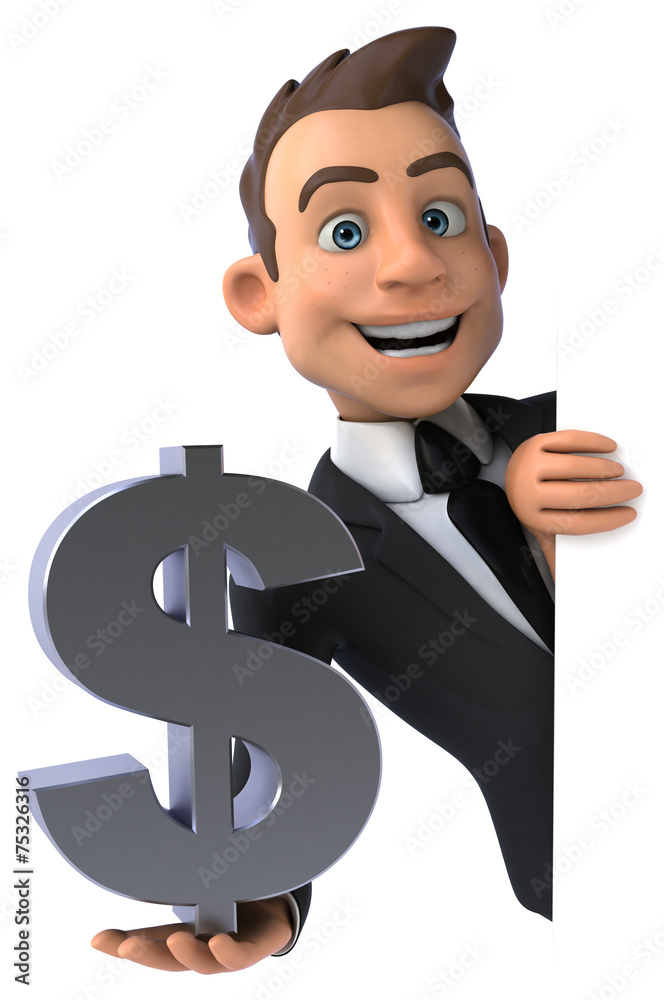 Fun businessman Fun businessman