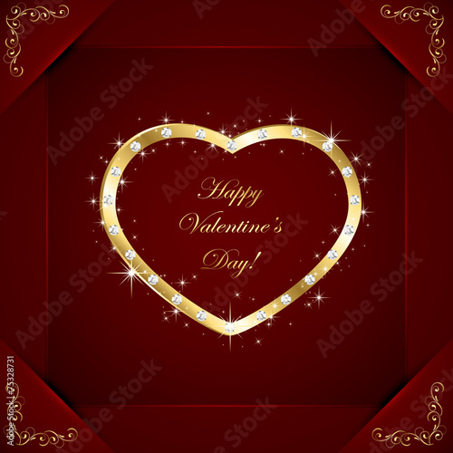 Golden heart