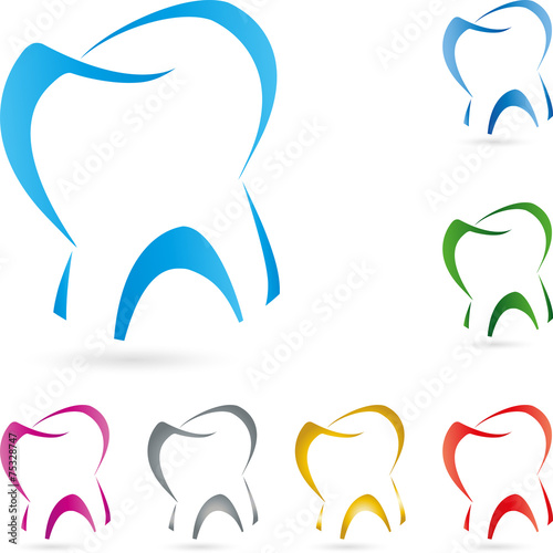 Zahn, tooth, Logo, Arzt Logo
