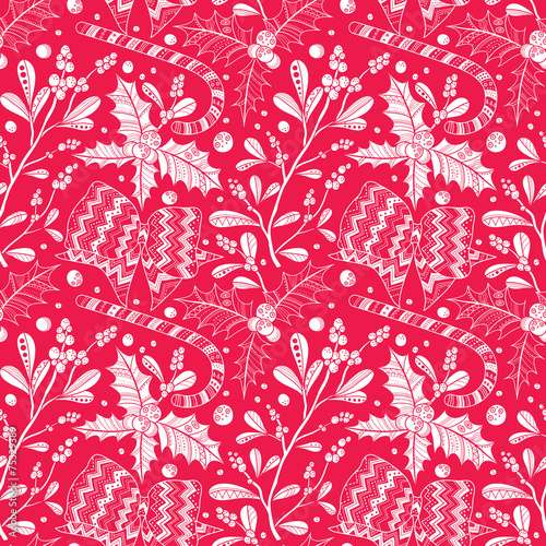Christmas seamless pattern