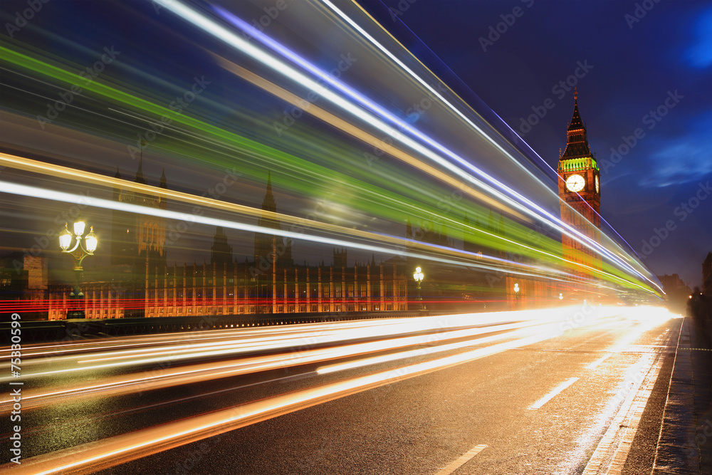 Obraz premium Big Ben London at night