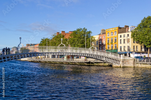 Fotografie, Obraz Ha&#39;penny Bridge - Dublin