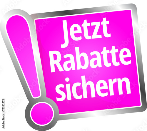 Jetzt Rabatte sichern