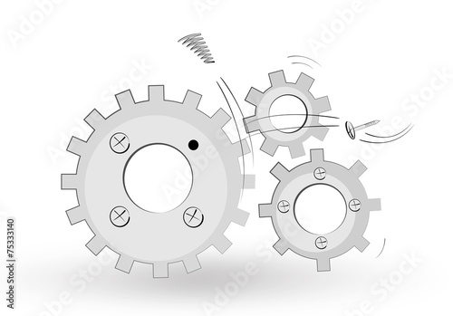 broken gear