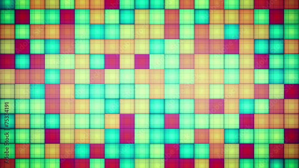 multicolored squares mosaic loopable background multicolored squares mosaic loopable background