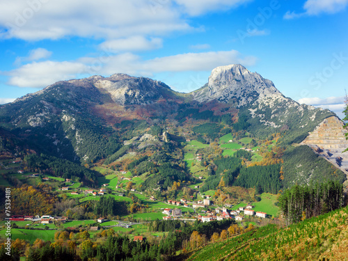 Wallpaper Mural Landscape with mugarra mountain Torontodigital.ca