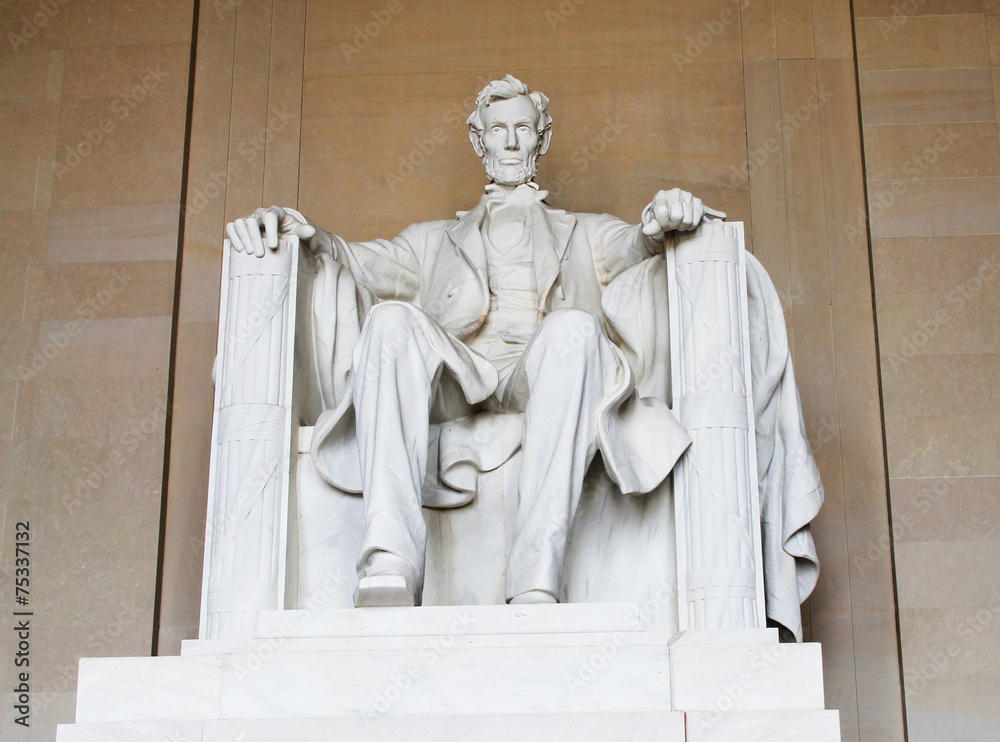 Fototapeta premium Abraham Lincoln statue