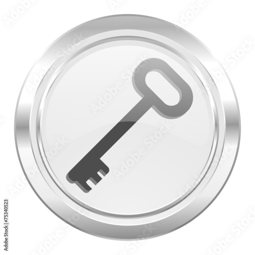 key metallic icon secure symbol