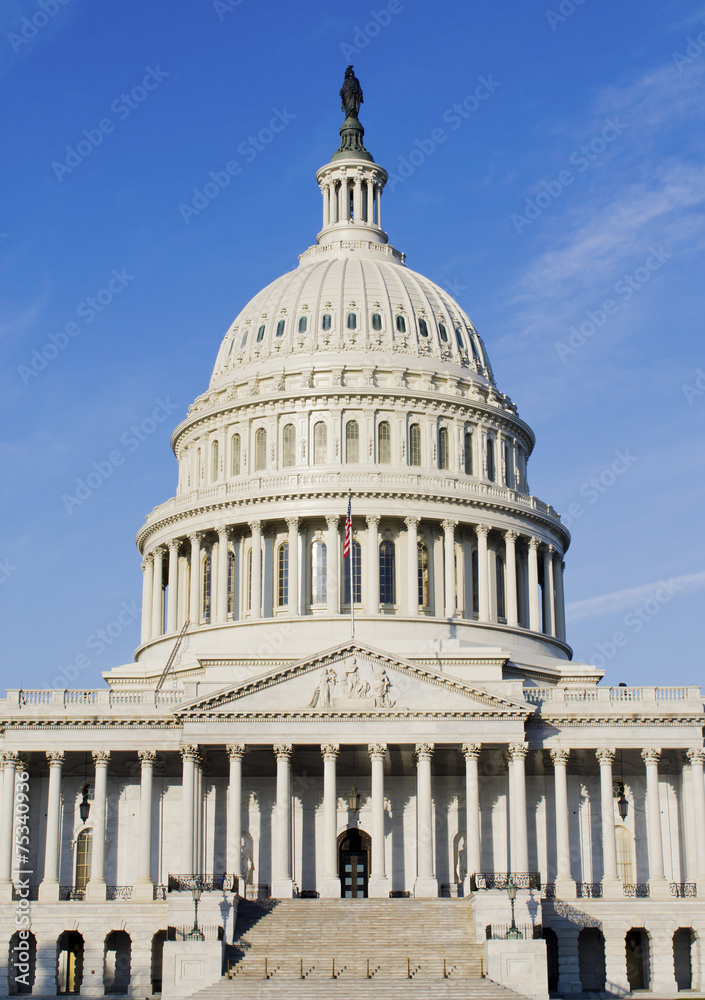 Obraz premium USA, Washington, DC. Capitol