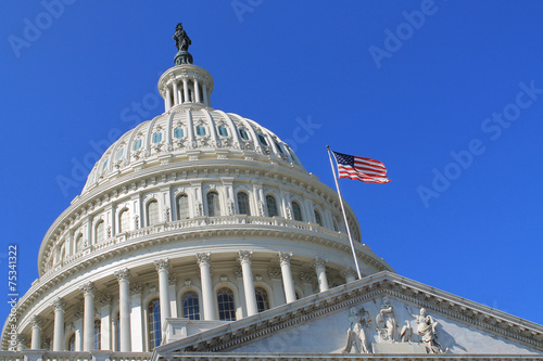 Capitol Building in Washington DC USA photo