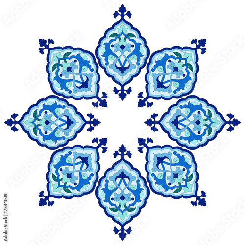 artistic ottoman pattern series fiveteen