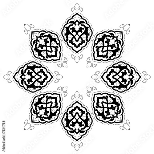 artistic ottoman pattern series fourteen