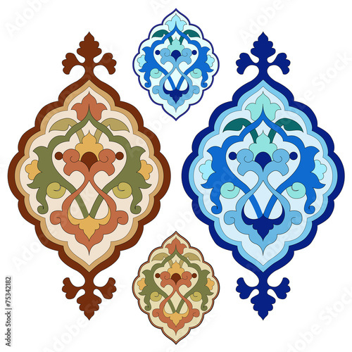 artistic ottoman pattern series twenty
