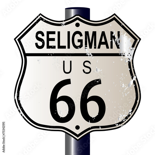 Seligman Route 66 Sign