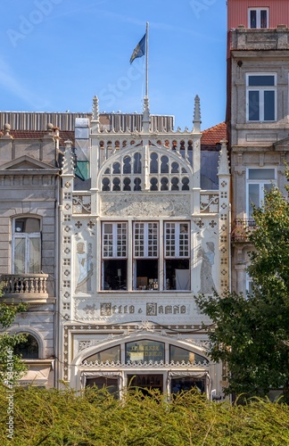 Lello e Irmao bookstore in downtown Porto