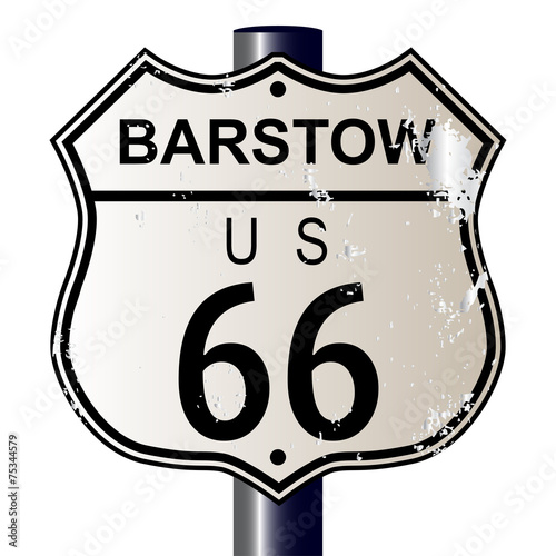 Barstow Route 66 Sign photo