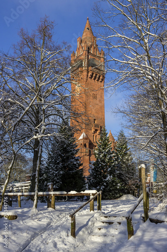 Grunewaldturm Berlin im Winter photo