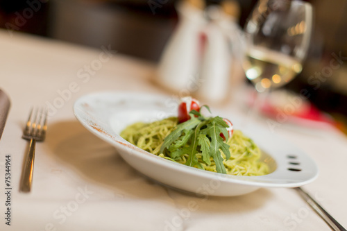 Food on the table