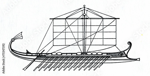 Fotografía Roman galley