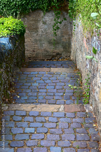 Fototapeta Naklejka Na Ścianę i Meble -  Stone steps, Saarburg