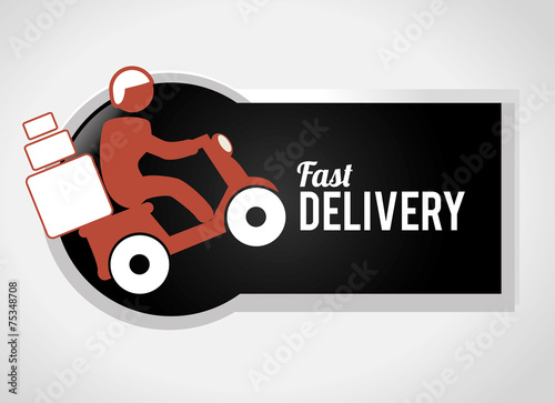 Delivery design, vector illustration.