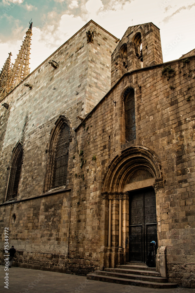 El barrio gótico de Barcelona