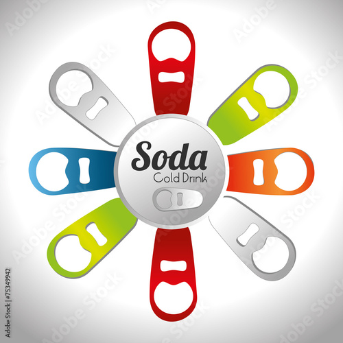 Drink design, vector illustration.