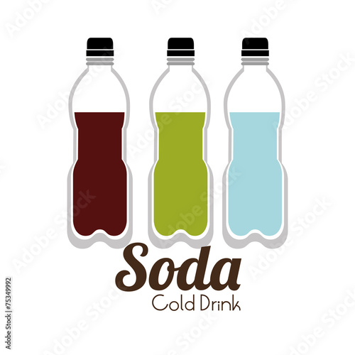 Drink design, vector illustration.