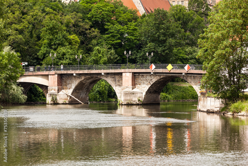 Blick auf das Merseburger Schloss