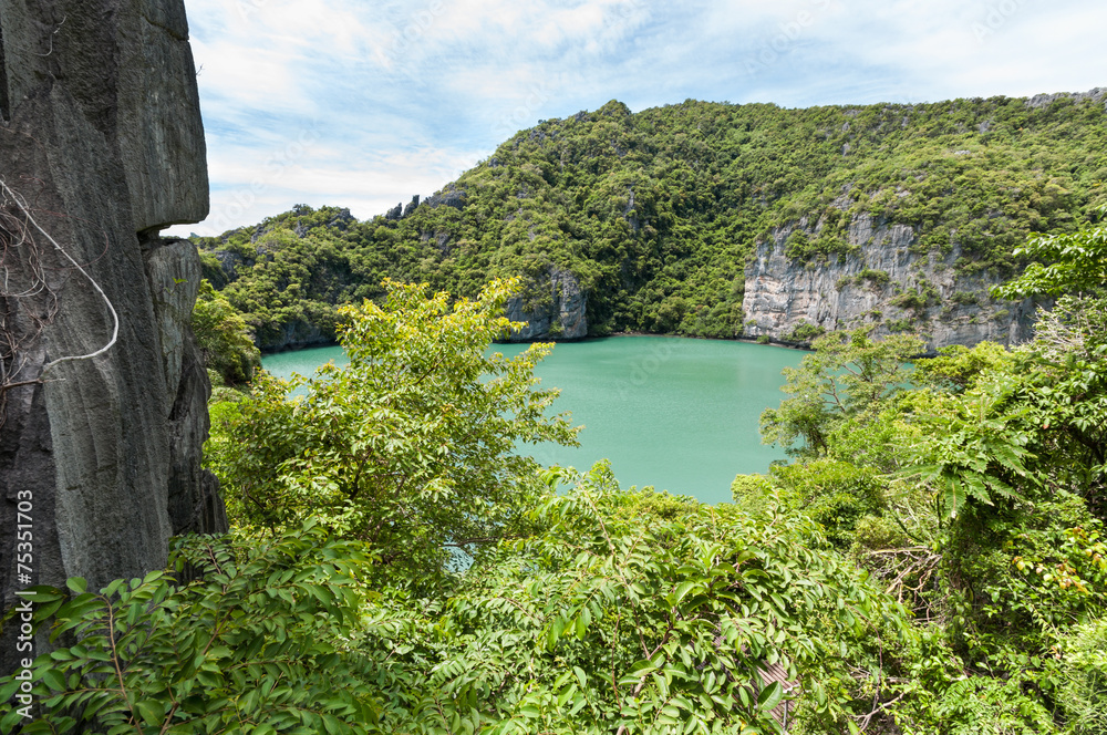 Fototapeta premium View point of Ang Thong Islands national park