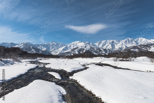 冬の景色 白馬